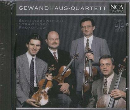 Gewandhaus-Quartett Leipzig & Div Komponisten - Streichquartette 3