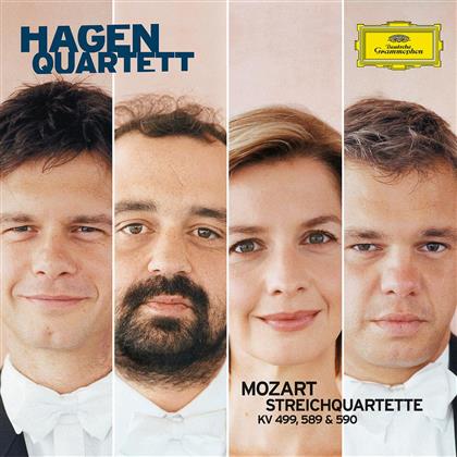Hagen Quartett & Wolfgang Amadeus Mozart (1756-1791) - Streichquartett K499,589,590