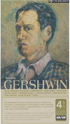 Div Orchester+Solisten & George Gershwin (1898-1937) - Designo Best Of - Gershwin (4 CDs)