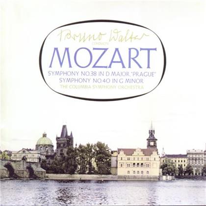 Bruno Walter & Wolfgang Amadeus Mozart (1756-1791) - Sinfonie 38+40 (SACD)