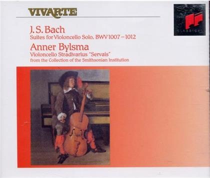 Anner Bylsma & Johann Sebastian Bach (1685-1750) - Sechs Cellosuiten-Vivarte (2 CD)