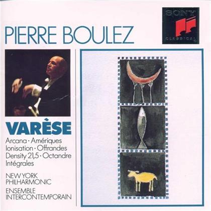 Boulez P./Mitglied. D. New & Edgar Varèse (1883-1965) - Arcana