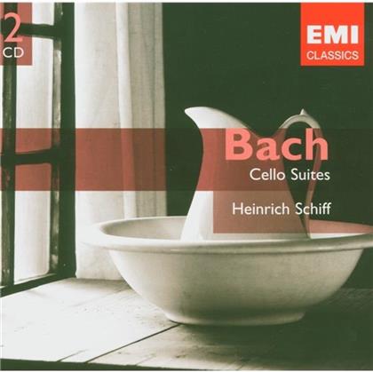 Heinrich Schiff & Johann Sebastian Bach (1685-1750) - Cellosuiten 1-6 (2 CDs)