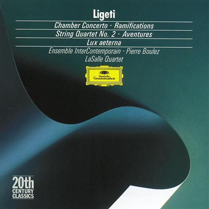 LaSalle Quartet & György Ligeti (1923-2006) - Kammerkonzert/Streichquartett
