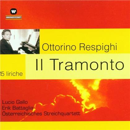 Gallo & Ottorino Respighi (1879-1936) - Il Tramonto