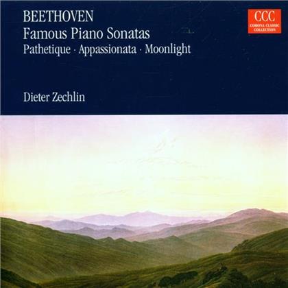 Dieter Zechlin & Ludwig van Beethoven (1770-1827) - Klaviersonaten Op.13,27,57