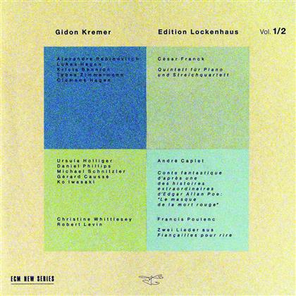 Gidon Kremer & Franck C./Caplet/Janacek L./U.A. - Edition Lockenhaus 1+2 (2 CDs)