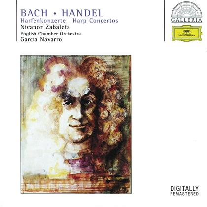 Nicanor Zabaleta & Bach J.S./Haendel G.F. - Harfenkonzerte Transkript.