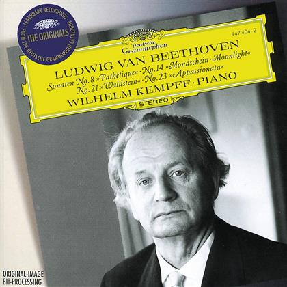 Wilhelm Kempff & Ludwig van Beethoven (1770-1827) - Klaviersonaten 8,14,21