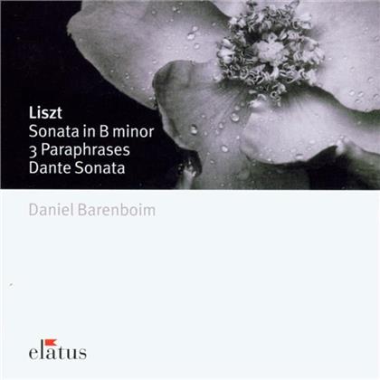 Daniel Barenboim & Franz Liszt (1811-1886) - Sonate In B, 3 Paraphrasen