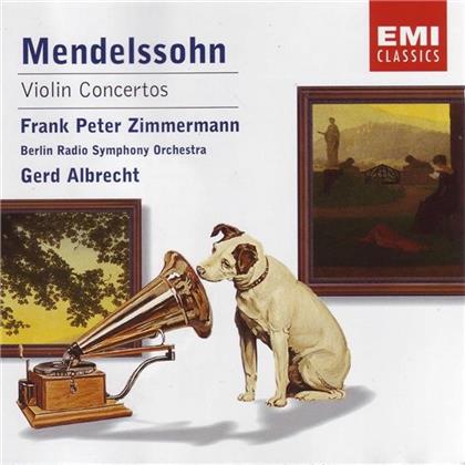 Frank Peter Zimmermann & Felix Mendelssohn-Bartholdy (1809-1847) - Violinkonzerte