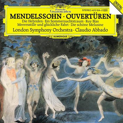 Abbado Claudio / Lso & Felix Mendelssohn-Bartholdy (1809-1847) - Ouvertüren