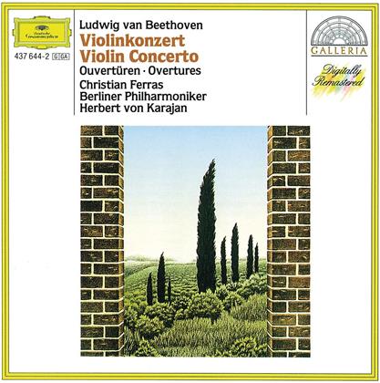 Ludwig van Beethoven (1770-1827), Herbert von Karajan, Christian Ferras & Berliner Philharmoniker - Violinkonzert Ouvertüre