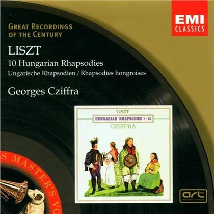 Georges Cziffra & Franz Liszt (1811-1886) - Ungarische Rhapsodien