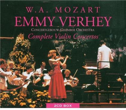 Emmy Verhey & Wolfgang Amadeus Mozart (1756-1791) - Violinkonzerte Komplett (2 CDs)