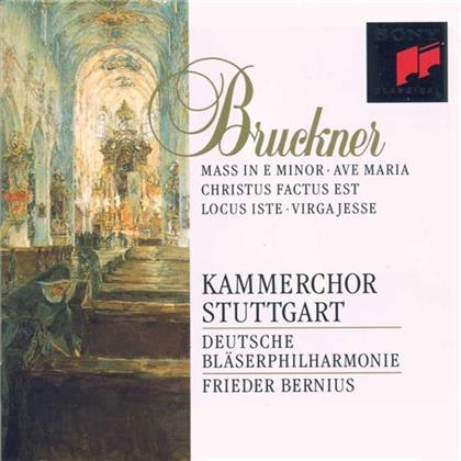 Bernius Frieder / Kc Stuttgart & Anton Bruckner (1824-1896) - Messe E-Moll