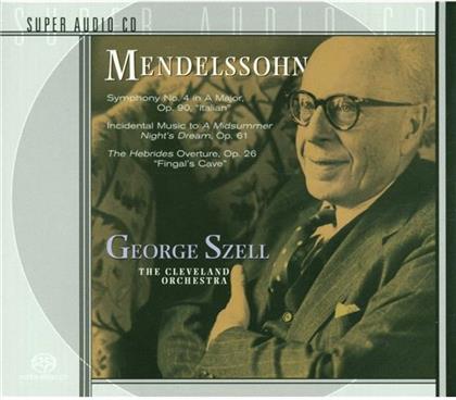 Szell G./Cleveland Or & Felix Mendelssohn-Bartholdy (1809-1847) - Sinfonie 4 (SACD)