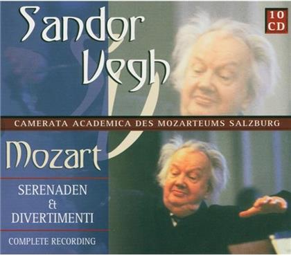Sándor Végh & Wolfgang Amadeus Mozart (1756-1791) - Serenaden & Divertimenti (10 CDs)