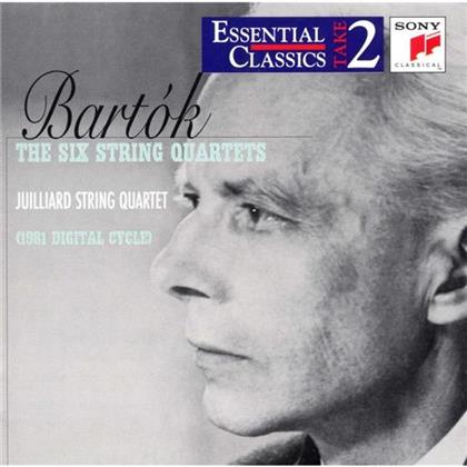 Juilliard String Quartet & Béla Bartók (1881-1945) - Streichquartett (2 CDs)