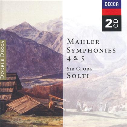 Solti Sir Georg / Cso & Gustav Mahler (1860-1911) - Sinfonie 4+5 (2 CDs)