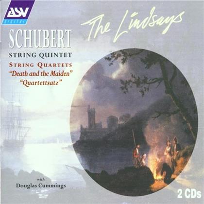 The Lindsays & Franz Schubert (1797-1828) - Streichquintett Streichquartett (2 CDs)