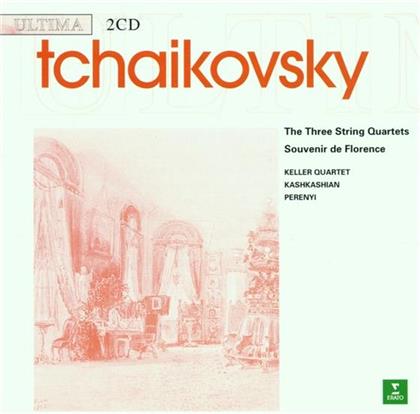 Keller Quartett & Peter Iljitsch Tschaikowsky (1840-1893) - Streichquartett 1-3 (2 CDs)