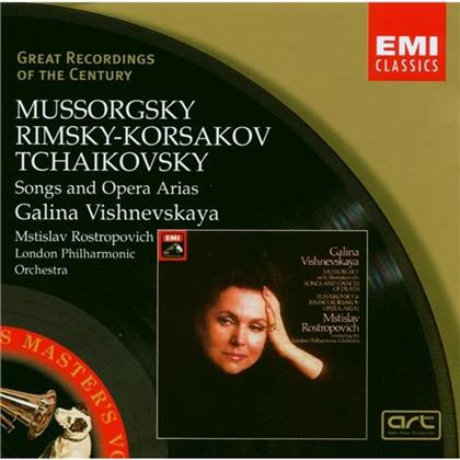 Galina Vishnevskaya & Mussorgsky M./Tschaikowsky P.I. - Lieder Und Tänze