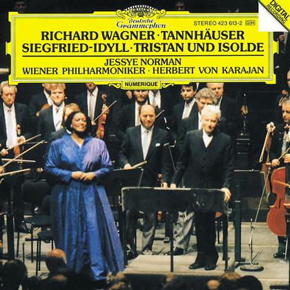 Richard Wagner (1813-1883), Herbert von Karajan, Jessye Norman & Wiener Philharmoniker - Siegfried Idyll, Tristan und Isolde