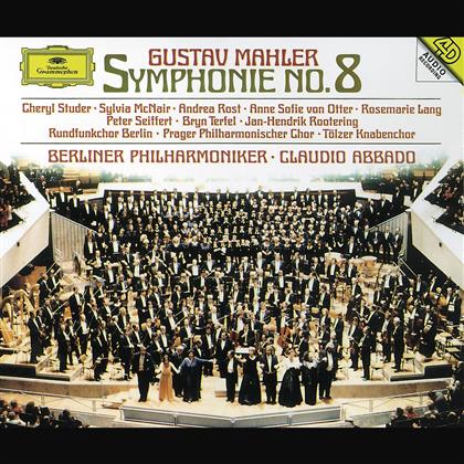 Gustav Mahler (1860-1911), Claudio Abbado & Berliner Philharmoniker - Sinfonie 8 (2 CDs)