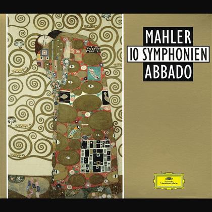 Gustav Mahler (1860-1911), Claudio Abbado, Berliner Philharmoniker, Wiener Philharmoniker & Chicago Symphony Orchestra - Sinfonie 1-10 (12 CDs)