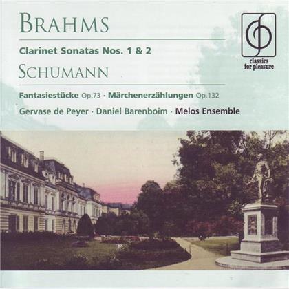 Peyer/Barenboim/Melos Ensemble & Brahms J./Schumann R. - Klarinettensonate 1,2/Märchen