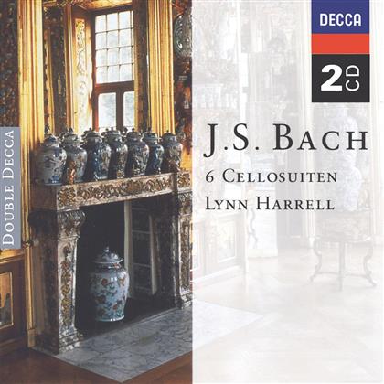 Lynn Harrell & Johann Sebastian Bach (1685-1750) - Cellosuiten 6 (2 CDs)