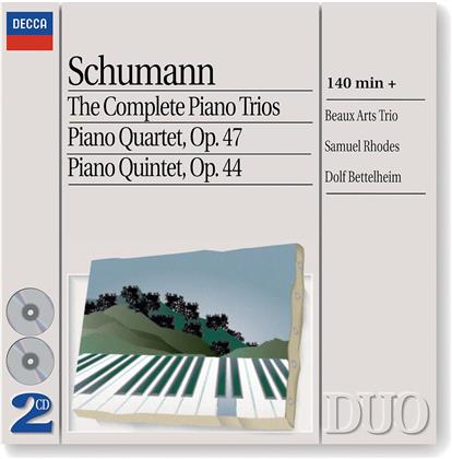 Beaux Arts Trio & Robert Schumann (1810-1856) - Klaviertrios Sämtliche (2 CDs)