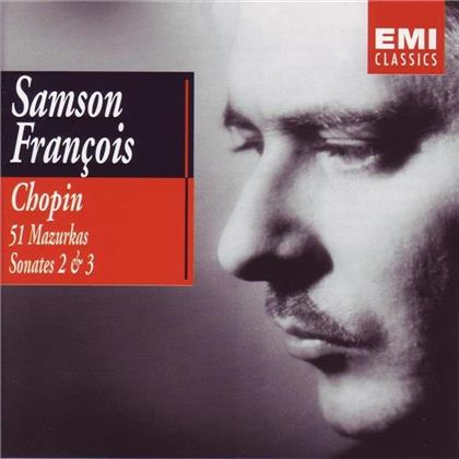 Samson François & Frédéric Chopin (1810-1849) - Sonate 2,3/Mazurka 1-51 (2 CDs)
