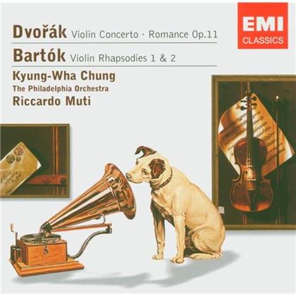 Antonin Dvorák (1841-1904), Béla Bartók (1881-1945), Riccardo Muti & Kyung-Wha Chung - Violinkonzert Rhapsodien