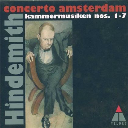 Anner Bylsma & Paul Hindemith (1895-1963) - Kammermusiken 1-7 (2 CD)