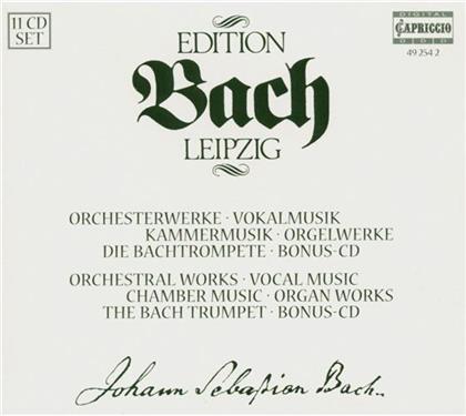 Max Pommer & Johann Sebastian Bach (1685-1750) - Edition Bach Leipzig (11 CDs)
