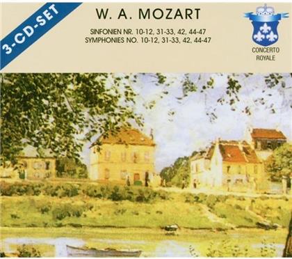 Mainzer Kammerorchester & Wolfgang Amadeus Mozart (1756-1791) - Sinfonie 10-12,31-33,42,44-7 (3 CDs)