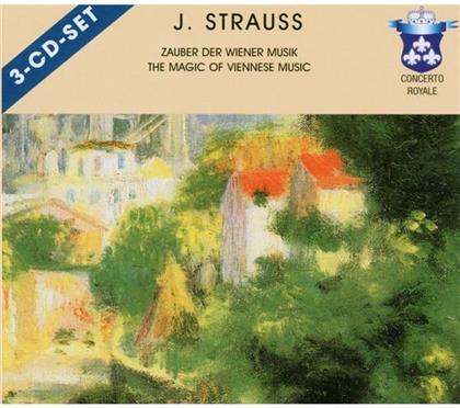Div Orch.+Solisten & Johann Strauss - Zauber Der Wiener Musik (3 CDs)