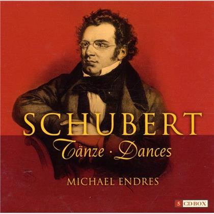 Michael Endres & Franz Schubert (1797-1828) - Deutsche Tänze (5 CDs)