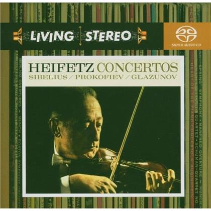 Jascha Heifetz & Sibelius J./Prokofieff S. - Living Stereo (SACD)