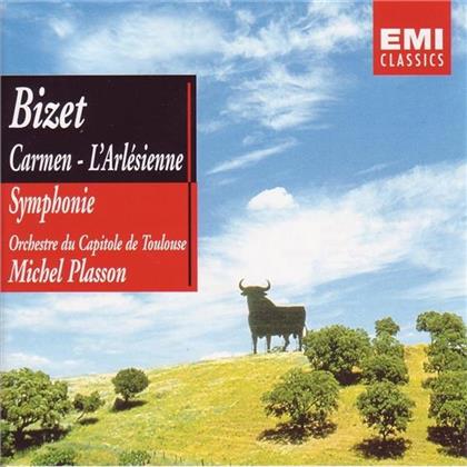 Michel Plasson & Georges Bizet (1838-1875) - Sinfonie/Carmen/L'arlesienne (2 CDs)