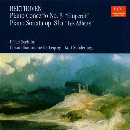 Zechlin D./Sanderling K./Gol & Ludwig van Beethoven (1770-1827) - Klavierkonzert 5 Klaviersonate Op.81A