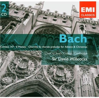 David Willcocks & Johann Sebastian Bach (1685-1750) - Kantaten 147/Motetten/Choräle (2 CDs)