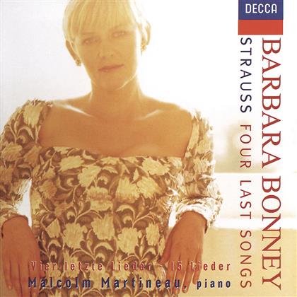 Bonney Barbara / Martineau & Richard Strauss (1864-1949) - Vier Letzte Lieder