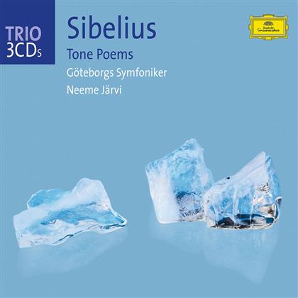 Jaervi P./Gothenburg Symphonic & Jean Sibelius (1865-1957) - Tone Poems (3 CDs)
