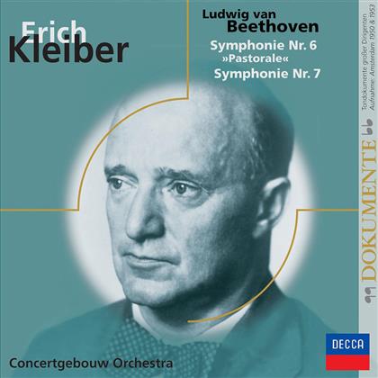 Erich Kleiber & Ludwig van Beethoven (1770-1827) - Sinfonie 6+7