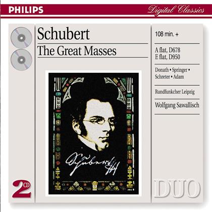 Wolfgang Sawallisch & Franz Schubert (1797-1828) - Messen Grosse (D678+D950) (2 CDs)