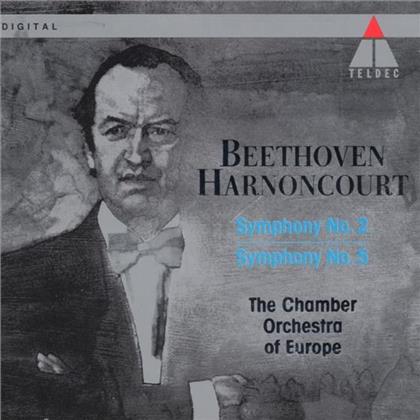 Nikolaus Harnoncourt & Ludwig van Beethoven (1770-1827) - Sinfonie 2+5