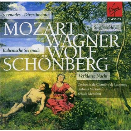 Yehudi Menuhin & Mozart/Wagner/Wolf/Schoenberg - Serenaden/Siegfried-Idyll U.A. (2 CDs)